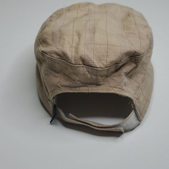 O'DELL BREWING COMPANY Peter Grimm FT COLLINS COLORADO tan plaid hat - Picture 8 of 10